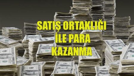 İnternette Satış Ortaklığı ile Para Kazanma