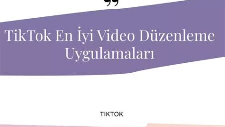 TikTok İçin En İyi Düzenleme Uygulamaları